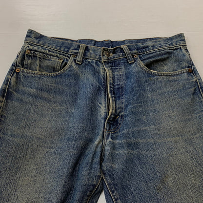 【現状渡し品】【メンズ】 Levi’s リーバイス 70’s 517 FLARED DENIM PANTS 70年代 フレアデニムパンツ ボトムス ジーンズ ボタン裏刻印 2G 42タロン 156-260810-ss-09-tei サイズ：不明 カラー：インディゴ 万代Net店