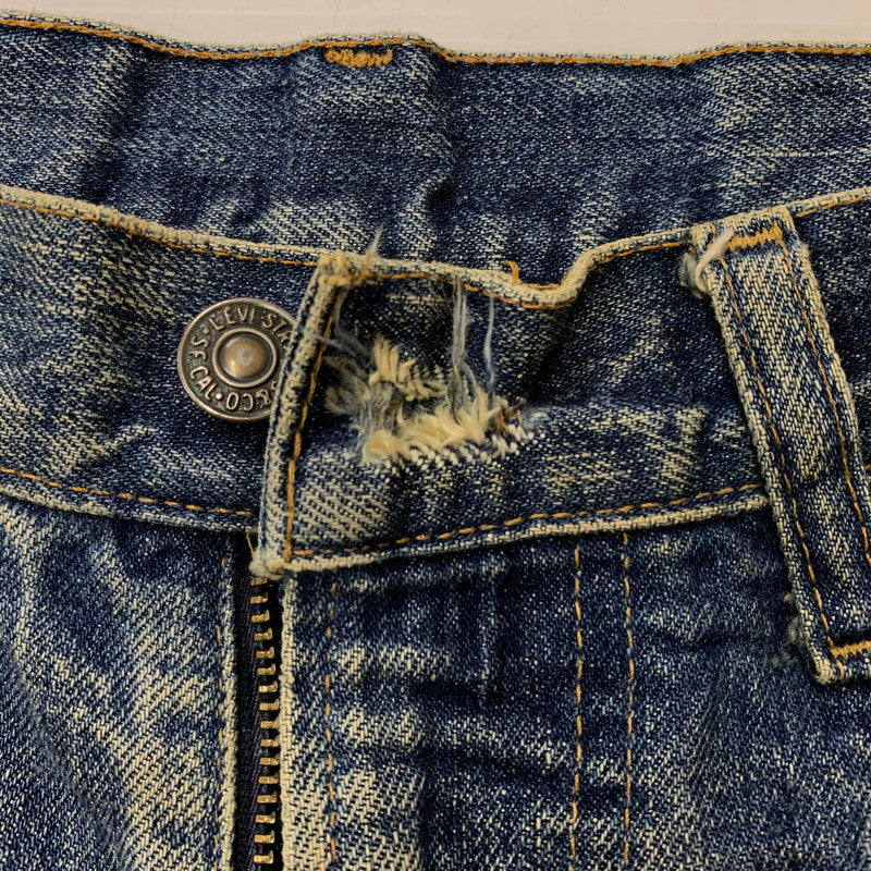【現状渡し品】【メンズ】 Levi’s リーバイス 70’s 517 FLARED DENIM PANTS 70年代 フレアデニムパンツ ボトムス ジーンズ ボタン裏刻印 2G 42タロン 156-260810-ss-09-tei サイズ：不明 カラー：インディゴ 万代Net店