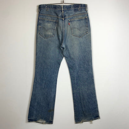 【現状渡し品】【メンズ】 Levi’s リーバイス 70’s 517 FLARED DENIM PANTS 70年代 フレアデニムパンツ ボトムス ジーンズ ボタン裏刻印 2G 42タロン 156-260810-ss-09-tei サイズ：不明 カラー：インディゴ 万代Net店