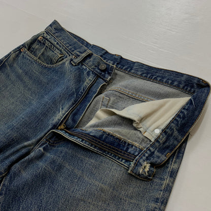 【現状渡し品】【メンズ】 Levi’s リーバイス 70’s 517 FLARED DENIM PANTS 70年代 フレアデニムパンツ ボトムス ジーンズ ボタン裏刻印 2G 42タロン 156-260810-ss-09-tei サイズ：不明 カラー：インディゴ 万代Net店