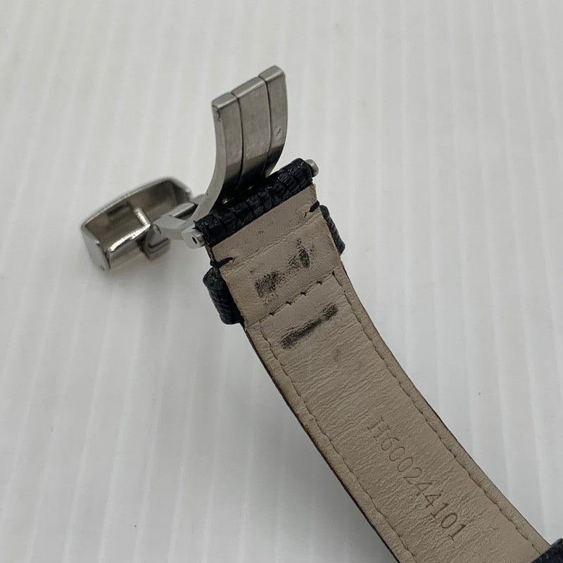 【現状渡し品】【メンズ】 HAMILTON ハミルトン VENTURA H244112 ベンチュラ クオーツウォッチ 腕時計 レザーベルト 197-260812-ko-12-tei カラー：ブラック 万代Net店