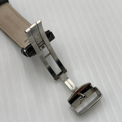 【現状渡し品】【メンズ】 HAMILTON ハミルトン VENTURA H244112 ベンチュラ クオーツウォッチ 腕時計 レザーベルト 197-260812-ko-12-tei カラー：ブラック 万代Net店