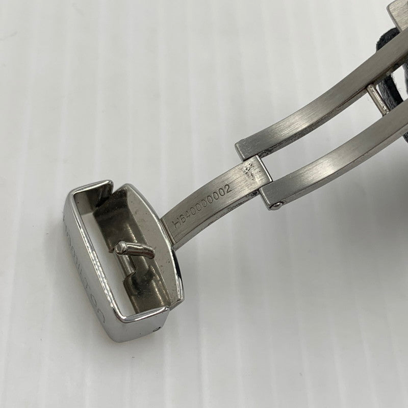 【現状渡し品】【メンズ】 HAMILTON ハミルトン VENTURA H244112 ベンチュラ クオーツウォッチ 腕時計 レザーベルト 197-260812-ko-12-tei カラー：ブラック 万代Net店