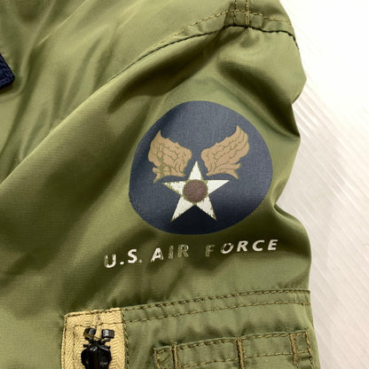 【中古品】【メンズ】 TED MAN テッドマン FLIGHT JACKET MA-1 2067262 フライトジャケット アウター 145-260810-ss-05-tei サイズ：44 カラー：カーキ 万代Net店