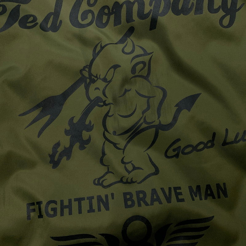【中古品】【メンズ】 TED MAN テッドマン FLIGHT JACKET MA-1 2067262 フライトジャケット アウター 145-260810-ss-05-tei サイズ：44 カラー：カーキ 万代Net店