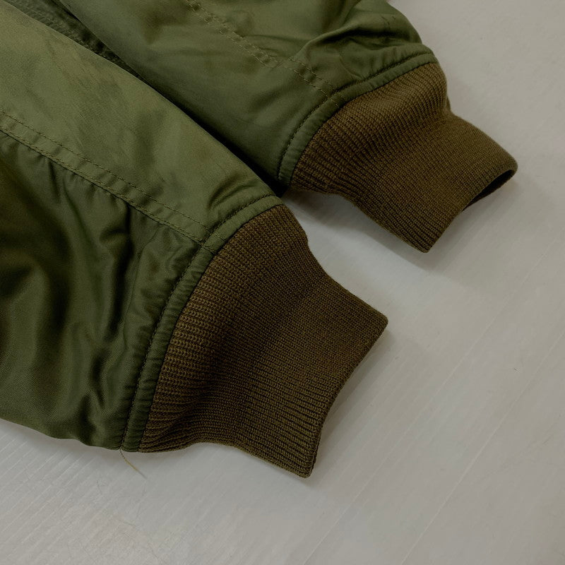 【中古品】【メンズ】 TED MAN テッドマン FLIGHT JACKET MA-1 2067262 フライトジャケット アウター 145-260810-ss-05-tei サイズ：44 カラー：カーキ 万代Net店