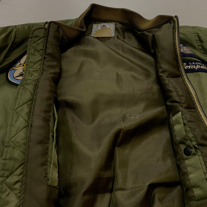 【中古品】【メンズ】 TED MAN テッドマン FLIGHT JACKET MA-1 2067262 フライトジャケット アウター 145-260810-ss-05-tei サイズ：44 カラー：カーキ 万代Net店