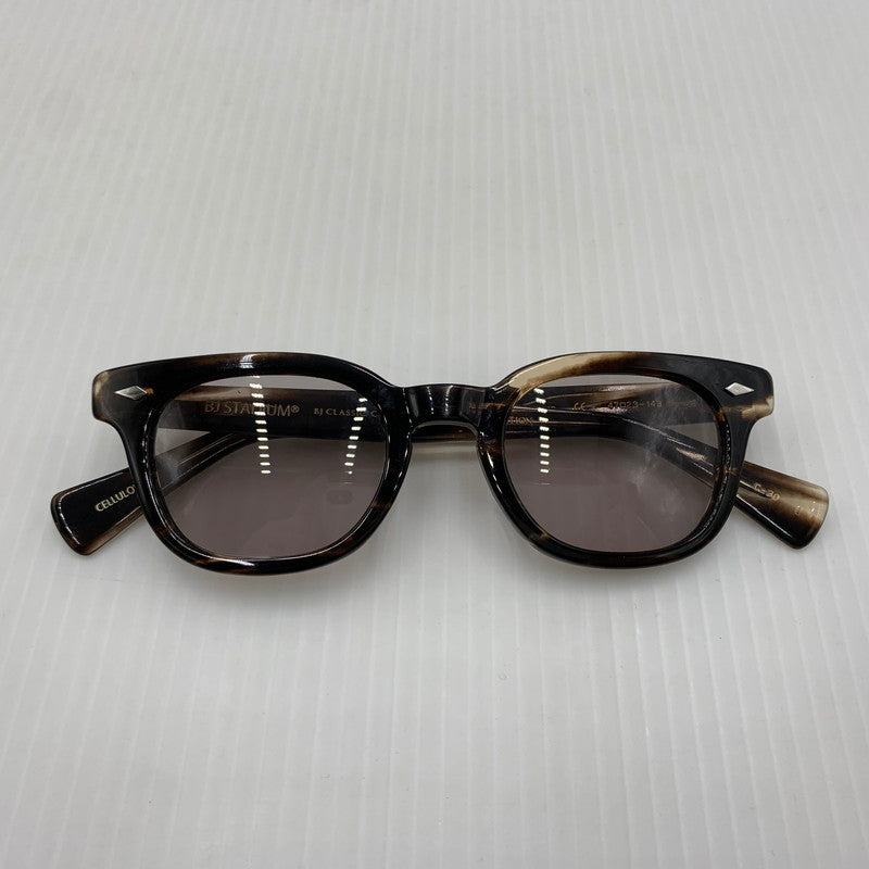 【現状渡し品】【メンズ】 BJ CLASSIC COLLECTION ビージェイ クラシック コレクション REVIVAL EDITION BJ STADIUM リバイバル エディション ビージェイ スタジアム サングラス アイウェア 203-260812-ko-11-tei サイズ：47□23-148 カラー：クロササ 万代Net店