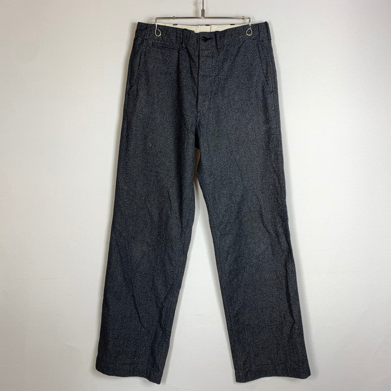 【中古品】【メンズ】 Cushman クッシュマン BLACK CHAMBRAY TROUSERS PANTS 22686 ブラックシャンブレー トラウザーズ パンツ ボトムス 156-260810-ss-07-tei サイズ：34×34 カラー：グレー 万代Net店
