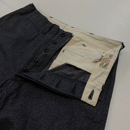 【中古品】【メンズ】 Cushman クッシュマン BLACK CHAMBRAY TROUSERS PANTS 22686 ブラックシャンブレー トラウザーズ パンツ ボトムス 156-260810-ss-07-tei サイズ：34×34 カラー：グレー 万代Net店