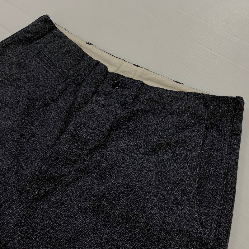 【中古品】【メンズ】 Cushman クッシュマン BLACK CHAMBRAY TROUSERS PANTS 22686 ブラックシャンブレー トラウザーズ パンツ ボトムス 156-260810-ss-07-tei サイズ：34×34 カラー：グレー 万代Net店