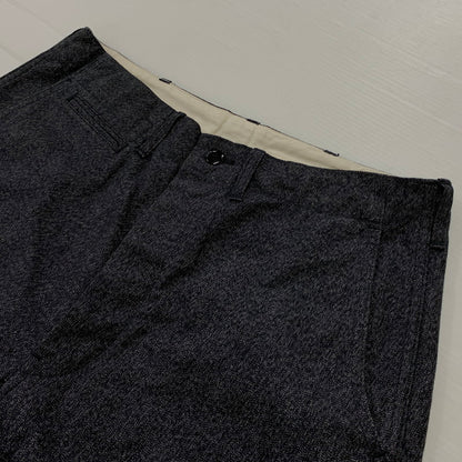 【中古品】【メンズ】 Cushman クッシュマン BLACK CHAMBRAY TROUSERS PANTS 22686 ブラックシャンブレー トラウザーズ パンツ ボトムス 156-260810-ss-07-tei サイズ：34×34 カラー：グレー 万代Net店