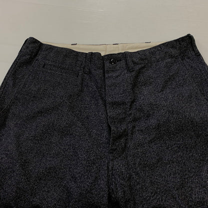 【中古品】【メンズ】 Cushman クッシュマン BLACK CHAMBRAY TROUSERS PANTS 22686 ブラックシャンブレー トラウザーズ パンツ ボトムス 156-260810-ss-07-tei サイズ：34×34 カラー：グレー 万代Net店