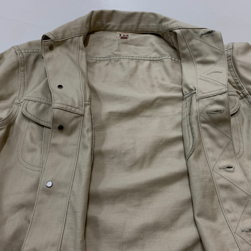 【中古品】【メンズ】 Lee リー ARCHIVES WESTERNER JACKET LM6016 アーカイブス ウエスターナー ジャケット アウター 145-260810-ss-03-tei サイズ：40 カラー：ホワイト 万代Net店