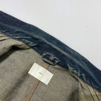 【中古品】【メンズ】 SUGARWILL シュガーヒル CLASSIC DENIM JACKET CLASS01 クラシック デニムジャケット ライトアウター 140-260806-yo-12-tei サイズ：3 カラー：インディゴ 万代Net店