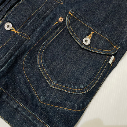 【中古品】【メンズ】 SUGARWILL シュガーヒル CLASSIC DENIM JACKET CLASS01 クラシック デニムジャケット ライトアウター 140-260806-yo-12-tei サイズ：3 カラー：インディゴ 万代Net店