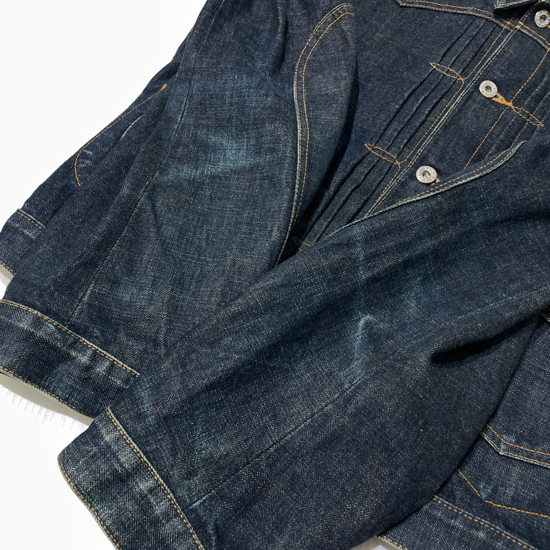 【中古品】【メンズ】 SUGARWILL シュガーヒル CLASSIC DENIM JACKET CLASS01 クラシック デニムジャケット ライトアウター 140-260806-yo-12-tei サイズ：3 カラー：インディゴ 万代Net店