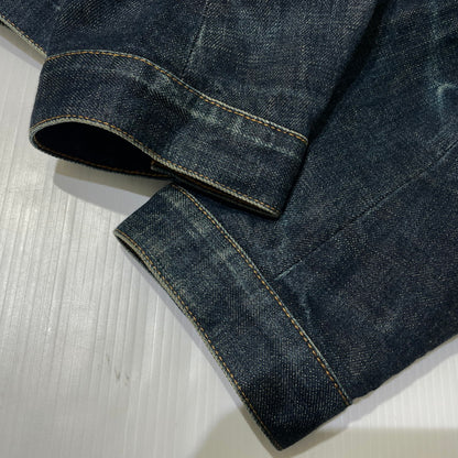 【中古品】【メンズ】 SUGARWILL シュガーヒル CLASSIC DENIM JACKET CLASS01 クラシック デニムジャケット ライトアウター 140-260806-yo-12-tei サイズ：3 カラー：インディゴ 万代Net店