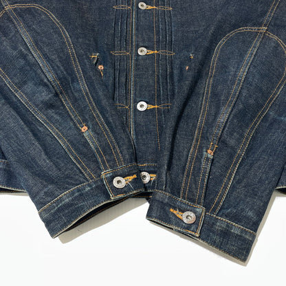 【中古品】【メンズ】 SUGARWILL シュガーヒル CLASSIC DENIM JACKET CLASS01 クラシック デニムジャケット ライトアウター 140-260806-yo-12-tei サイズ：3 カラー：インディゴ 万代Net店
