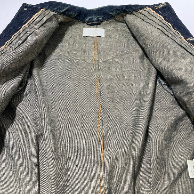 【中古品】【メンズ】 SUGARWILL シュガーヒル CLASSIC DENIM JACKET CLASS01 クラシック デニムジャケット ライトアウター 140-260806-yo-12-tei サイズ：3 カラー：インディゴ 万代Net店