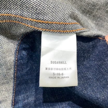 【中古品】【メンズ】 SUGARWILL シュガーヒル CLASSIC DENIM JACKET CLASS01 クラシック デニムジャケット ライトアウター 140-260806-yo-12-tei サイズ：3 カラー：インディゴ 万代Net店
