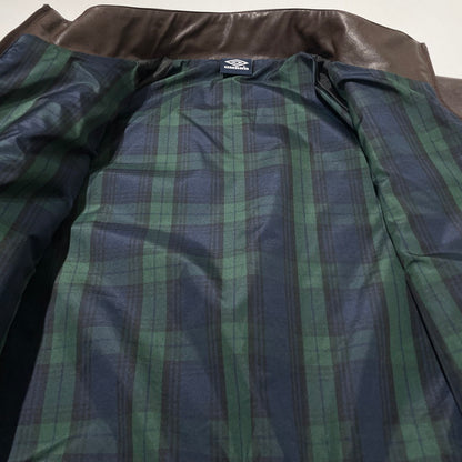 【中古品】【メンズ】 UMBRO アンブロ × FREAKS'STORE フリークスストア 別注コラボ FAKE LEATHER JACKET 1059394400021 フェイクレザー ジャケット ライトアウター 147-260806-yo-11-tei サイズ：L カラー：ブラウン 万代Net店