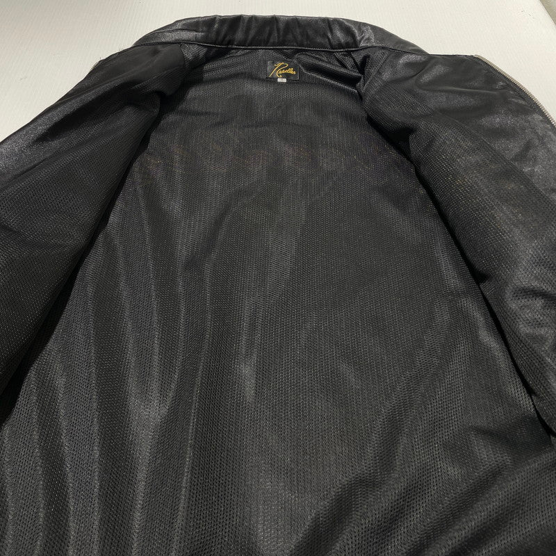【中古品】【メンズ】 NEEDLES ニードルス STADIUM JACKET - POLY SATEEN SX216 スタジアム ジャケット ポリサテン ライトアウター 140-260806-yo-10-tei サイズ：S カラー：ブラック/パープル 万代Net店