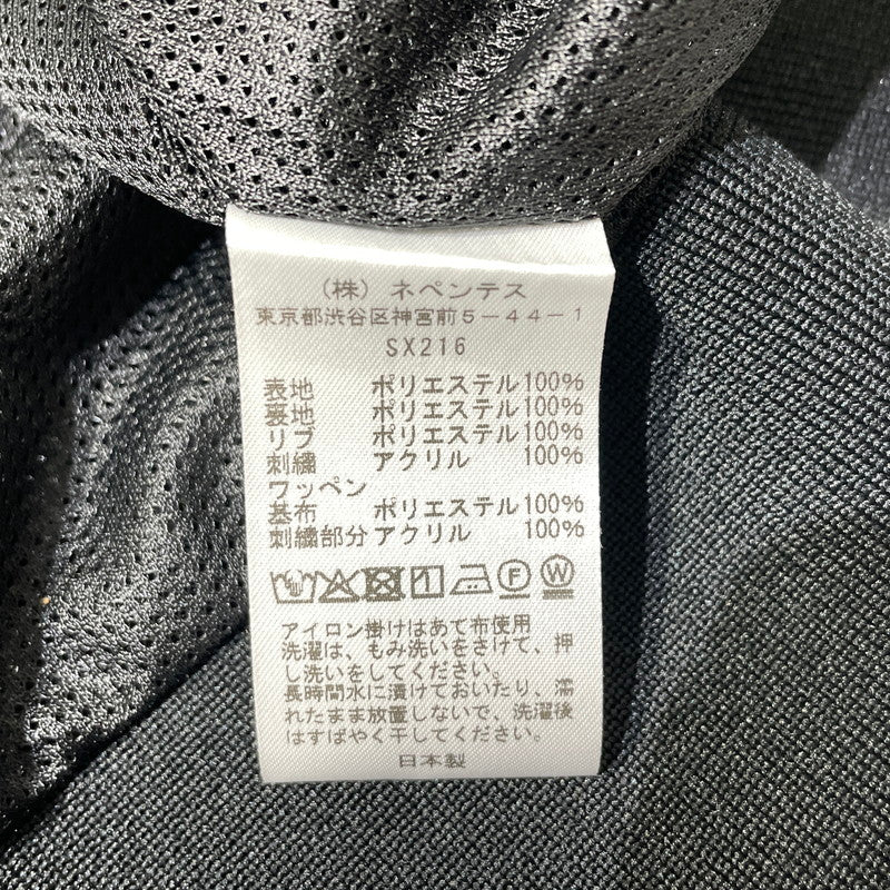 【中古品】【メンズ】 NEEDLES ニードルス STADIUM JACKET - POLY SATEEN SX216 スタジアム ジャケット ポリサテン ライトアウター 140-260806-yo-10-tei サイズ：S カラー：ブラック/パープル 万代Net店