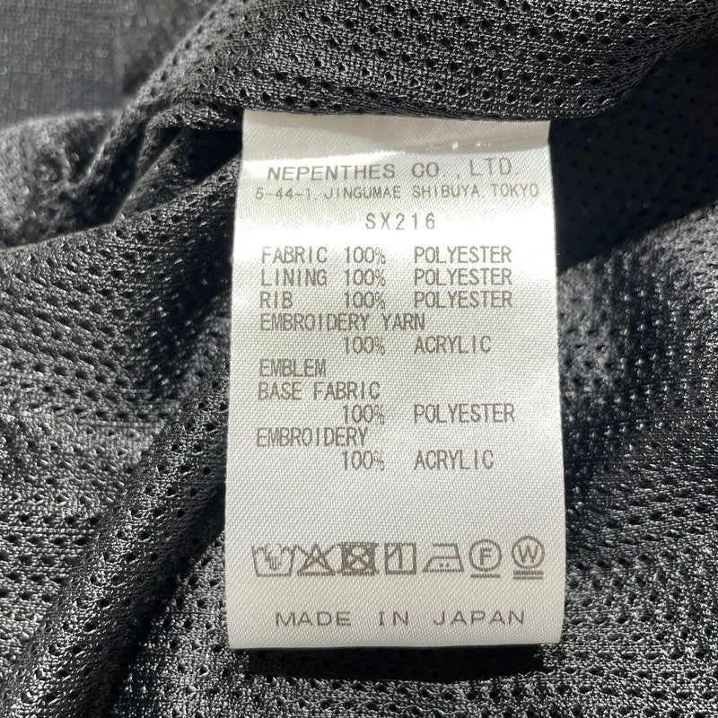 【中古品】【メンズ】 NEEDLES ニードルス STADIUM JACKET - POLY SATEEN SX216 スタジアム ジャケット ポリサテン ライトアウター 140-260806-yo-10-tei サイズ：S カラー：ブラック/パープル 万代Net店