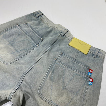 【中古品】【メンズ】 VANDY THE PINK ヴァンディー・ザ・ピンク DENIM SHORT PANTS デニムショートパンツ ボトムス ハーフパンツ 153-260806-yo-13-tei サイズ：XL カラー：インディゴ 万代Net店
