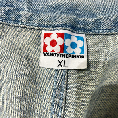【中古品】【メンズ】 VANDY THE PINK ヴァンディー・ザ・ピンク DENIM SHORT PANTS デニムショートパンツ ボトムス ハーフパンツ 153-260806-yo-13-tei サイズ：XL カラー：インディゴ 万代Net店