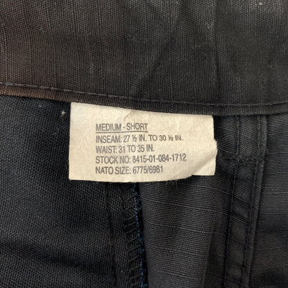 【中古品】【メンズ】 US.ARMY ユーエスアーミー BDU PANTS 8415-01-084-1712 バトルドレスユニフォームパンツ ボトムス カーゴパンツ ミリタリー 156-260809-ko-30-tei サイズ：M-S カラー：ブラック 万代Net店