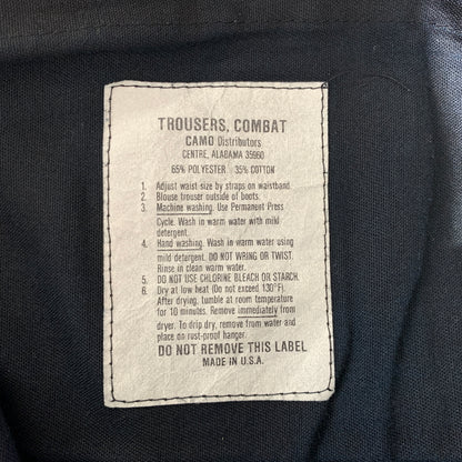 【中古品】【メンズ】 US.ARMY ユーエスアーミー BDU PANTS 8415-01-084-1712 バトルドレスユニフォームパンツ ボトムス カーゴパンツ ミリタリー 156-260809-ko-30-tei サイズ：M-S カラー：ブラック 万代Net店