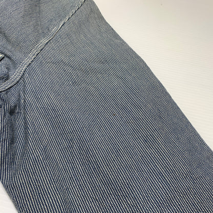 【中古品】【メンズ】 Lee リー COVER ALL 2412 カバーオール ライトアウター デニムジャケット 復刻 91-J 156-260809-ko-25-tei サイズ：36 カラー：ヒッコリー 万代Net店