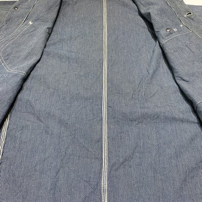 【中古品】【メンズ】 Lee リー COVER ALL 2412 カバーオール ライトアウター デニムジャケット 復刻 91-J 156-260809-ko-25-tei サイズ：36 カラー：ヒッコリー 万代Net店