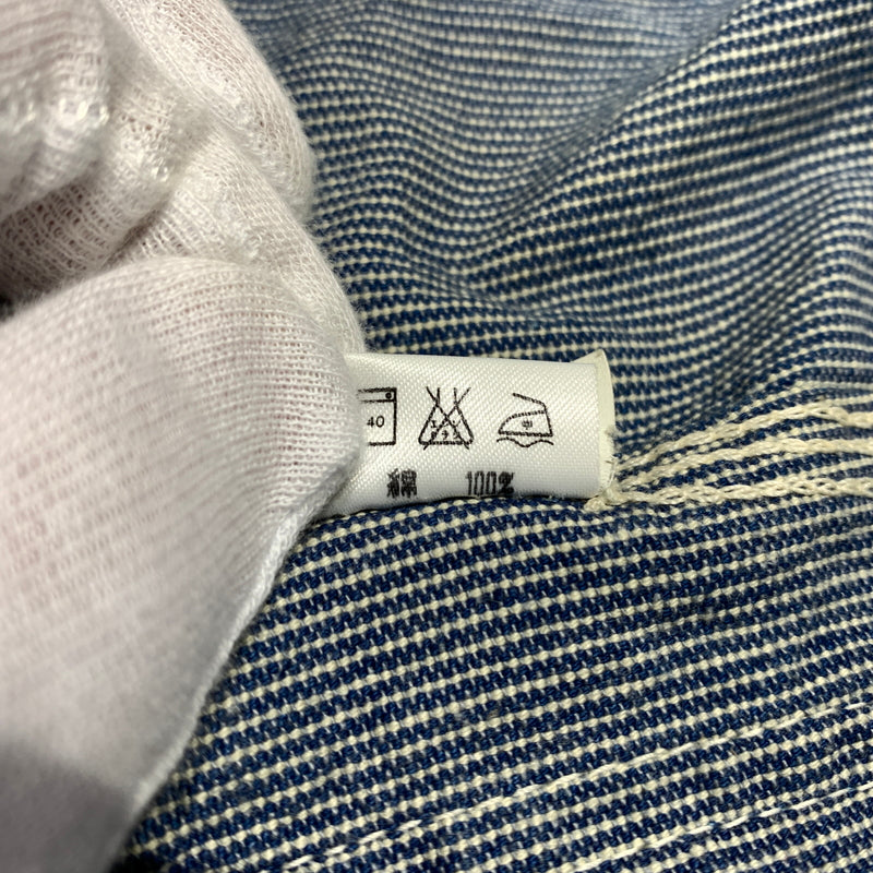 【中古品】【メンズ】 Lee リー COVER ALL 2412 カバーオール ライトアウター デニムジャケット 復刻 91-J 156-260809-ko-25-tei サイズ：36 カラー：ヒッコリー 万代Net店