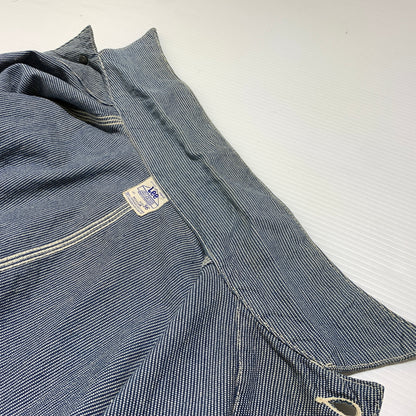【中古品】【メンズ】 Lee リー COVER ALL 2412 カバーオール ライトアウター デニムジャケット 復刻 91-J 156-260809-ko-25-tei サイズ：36 カラー：ヒッコリー 万代Net店
