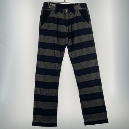 【中古品】【メンズ】 WEST RIDE CYCLE TOGS ウエスト ライド サイクル トグス PRISONER PANTS 囚人 パンツ ボトムス 156-260809-sa-02-tei サイズ：31 カラー：ボーダー 万代Net店