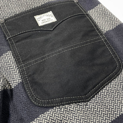 【中古品】【メンズ】 WEST RIDE CYCLE TOGS ウエスト ライド サイクル トグス PRISONER PANTS 囚人 パンツ ボトムス 156-260809-sa-02-tei サイズ：31 カラー：ボーダー 万代Net店