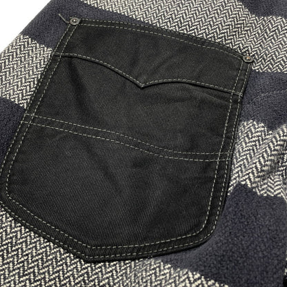 【中古品】【メンズ】 WEST RIDE CYCLE TOGS ウエスト ライド サイクル トグス PRISONER PANTS 囚人 パンツ ボトムス 156-260809-sa-02-tei サイズ：31 カラー：ボーダー 万代Net店