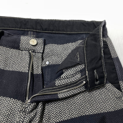 【中古品】【メンズ】 WEST RIDE CYCLE TOGS ウエスト ライド サイクル トグス PRISONER PANTS 囚人 パンツ ボトムス 156-260809-sa-02-tei サイズ：31 カラー：ボーダー 万代Net店