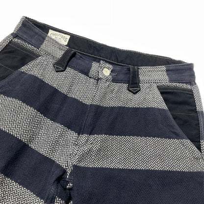 【中古品】【メンズ】 WEST RIDE CYCLE TOGS ウエスト ライド サイクル トグス PRISONER PANTS 囚人 パンツ ボトムス 156-260809-sa-02-tei サイズ：31 カラー：ボーダー 万代Net店
