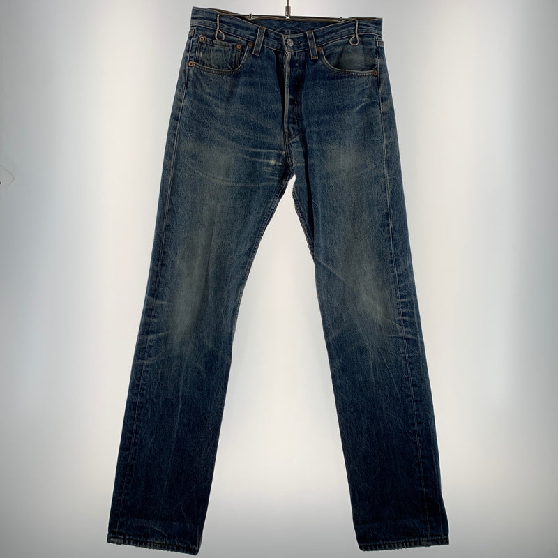 【現状渡し品】【メンズ】 Levi's リーバイス 501xx DENIM PANTS 501-0000 デニムパンツ ボトムス ジーンズ ボタンフライ 156-260809-ko-35-tei サイズ：W32L36 カラー：インディゴ 万代Net店