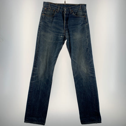 【現状渡し品】【メンズ】 Levi's リーバイス 501xx DENIM PANTS 501-0000 デニムパンツ ボトムス ジーンズ ボタンフライ 156-260809-ko-35-tei サイズ：W32L36 カラー：インディゴ 万代Net店