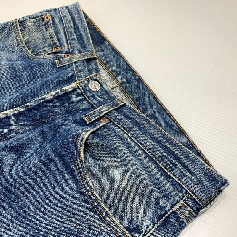 【現状渡し品】【メンズ】 Levi's リーバイス 501xx DENIM PANTS 501-0000 デニムパンツ ボトムス ジーンズ ボタンフライ 156-260809-ko-35-tei サイズ：W32L36 カラー：インディゴ 万代Net店