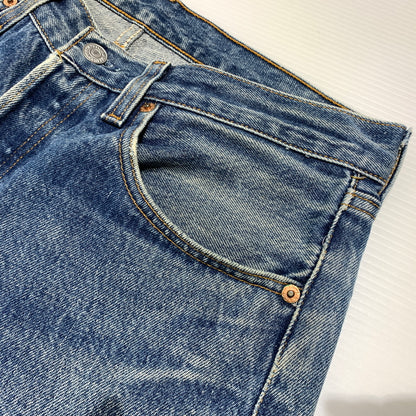 【現状渡し品】【メンズ】 Levi's リーバイス 501xx DENIM PANTS 501-0000 デニムパンツ ボトムス ジーンズ ボタンフライ 156-260809-ko-35-tei サイズ：W32L36 カラー：インディゴ 万代Net店