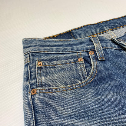 【現状渡し品】【メンズ】 Levi's リーバイス 501xx DENIM PANTS 501-0000 デニムパンツ ボトムス ジーンズ ボタンフライ 156-260809-ko-35-tei サイズ：W32L36 カラー：インディゴ 万代Net店