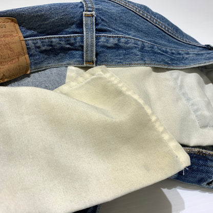 【現状渡し品】【メンズ】 Levi's リーバイス 501xx DENIM PANTS 501-0000 デニムパンツ ボトムス ジーンズ ボタンフライ 156-260809-ko-35-tei サイズ：W32L36 カラー：インディゴ 万代Net店
