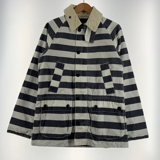 【中古品】【メンズ】 Barbour バブアー SOUTH SHIELDS BEDALE JACKET 1501012 ビデイル ジャケット アウター ワークジャケット 141-260809-ko-26-tei サイズ：S カラー：ボーダー 万代Net店