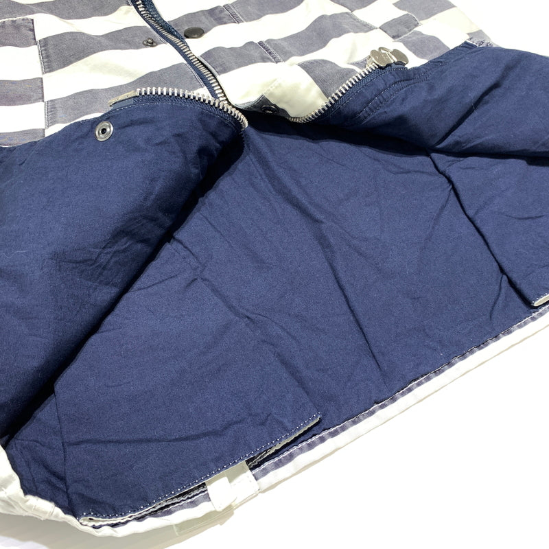 【中古品】【メンズ】 Barbour バブアー SOUTH SHIELDS BEDALE JACKET 1501012 ビデイル ジャケット アウター ワークジャケット 141-260809-ko-26-tei サイズ：S カラー：ボーダー 万代Net店